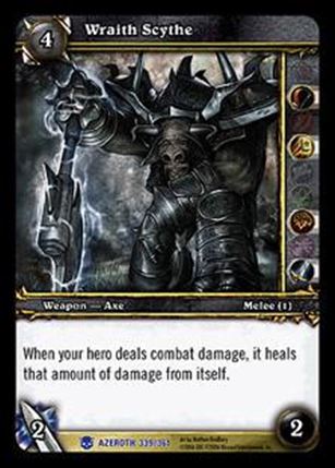 World of Warcraft: Heroes of Azeroth (Base Set) card 339 Wraith Scythe