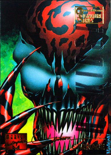 1995 Marvel Masterpieces (Multi-Foil E-Motion Parallel Base Set) card 20 Carnage