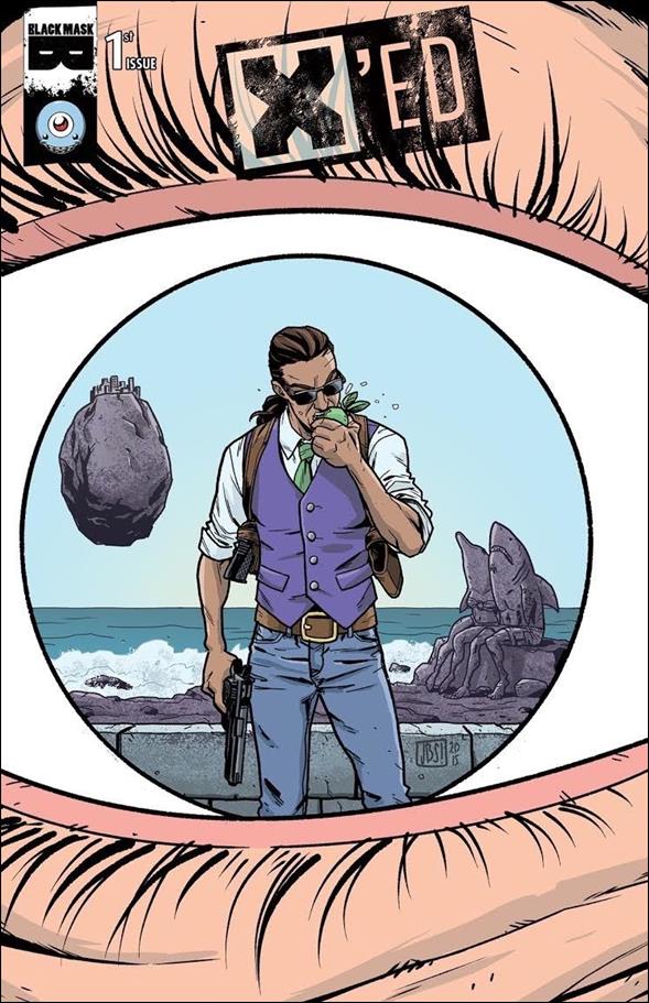X'ED issue 1-C Jonathan Brandon Sawyer Third Eye Cover 1/250