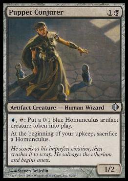 Magic the Gathering: Shards of Alara (Base Set) card 82 Puppet Conjurer