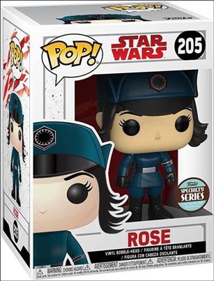 POP! Star Wars figure 205 Rose (Disguise) Specialty Series