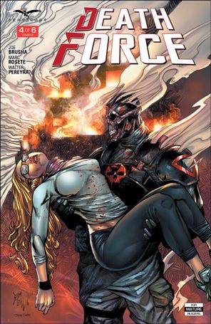 Death Force issue 4-B Sen Hill Cover