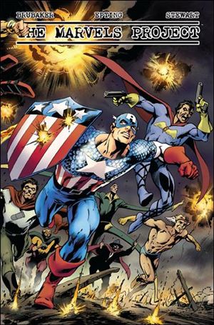 Marvels Project issue 8-C Alan Davis Wraparound Cover