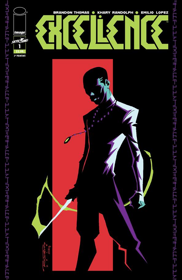 Excellence issue 1-D Khary Randolph Third Print Cover