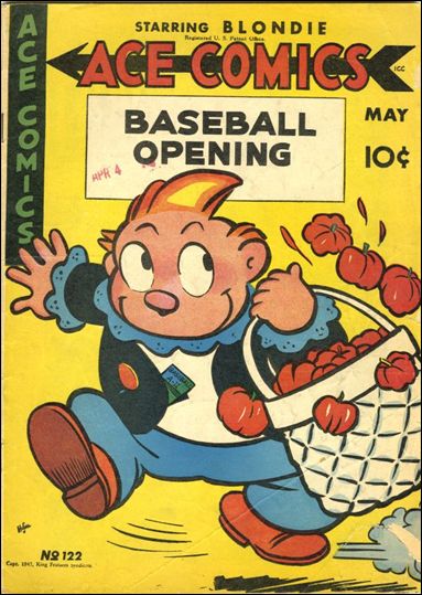 Ace Comics issue 122 Katzenjammer Kids - Baseball Opening
