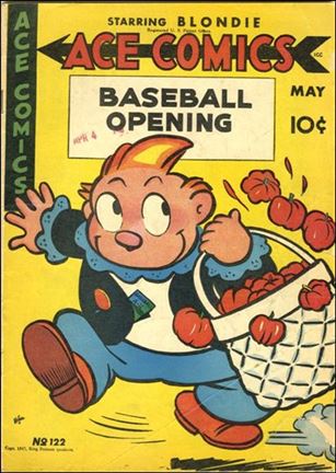 Ace Comics issue 122 Katzenjammer Kids - Baseball Opening