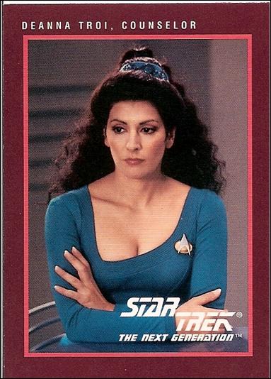 Star Trek 25th Anniversary: Series 1 (Base Set) card 114 Deanna Troi, Counselor