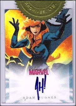 Women of Marvel (Case Incentives Subset) card 1 Crystal (Signed by Adam Hughes)