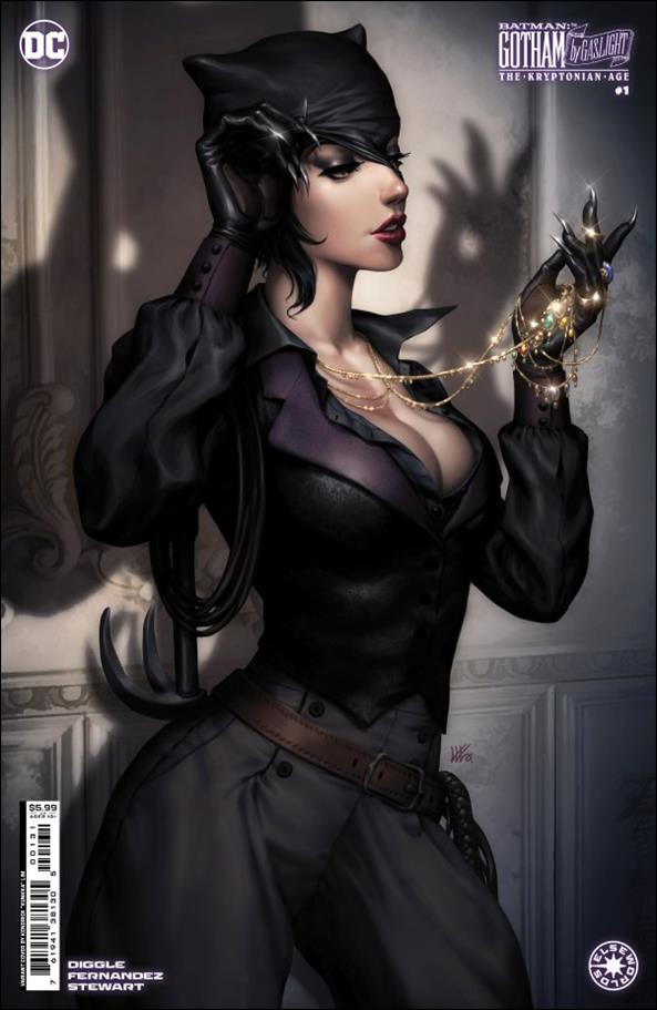 Batman: Gotham by Gaslight - The Kryptonian Age issue 1-B Kendrick Lim Cardstock Cover