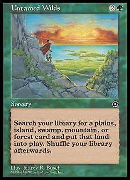 Magic the Gathering: Portal Second Age (Base Set) card 149 Untamed Wilds