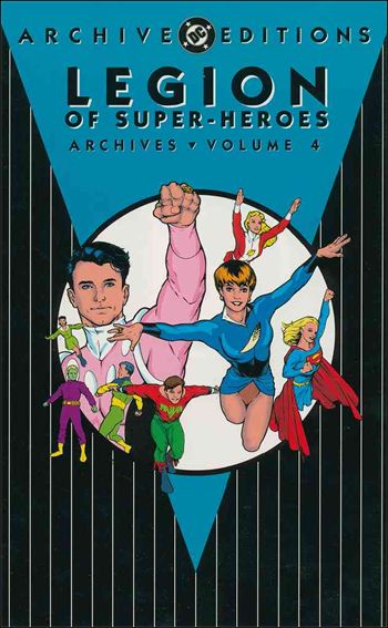 Legion of Super-Heroes Archives issue 4 Dust Jacket