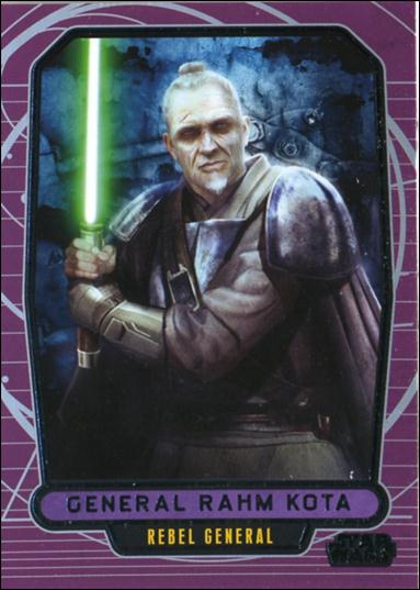 Star Wars Galactic Files (Base Set) card 190 General Rahm Kota Rebel General