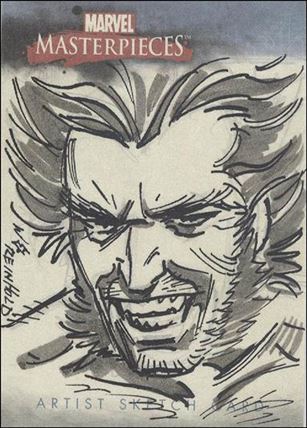 2007 Marvel Masterpieces (Sketch Card Subset) card BR Bill Reinhold 1/200
