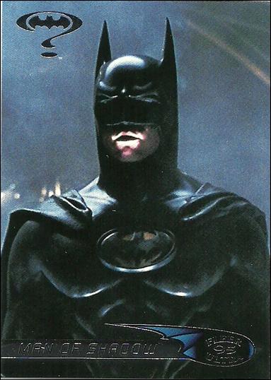 Batman Forever Fleer Ultra (Base Set) card 96 Man of Shadow