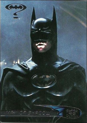 Batman Forever Fleer Ultra (Base Set) card 96 Man of Shadow