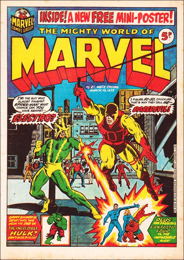 Mighty World of Marvel (UK) (1972) issue 23