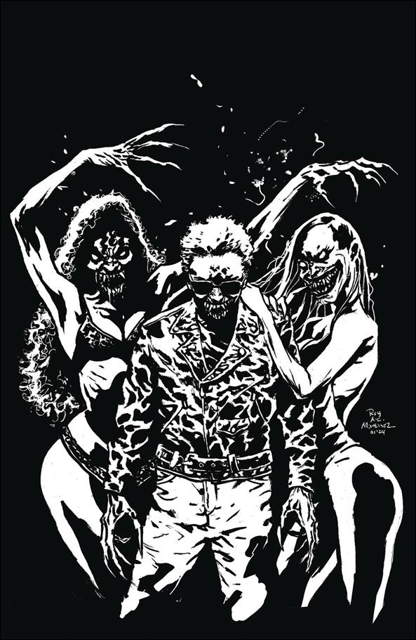 Fright Night: Evil Ed Rising issue 1-D Roy Alan Martinez B/W Virgin Cover, 1/350