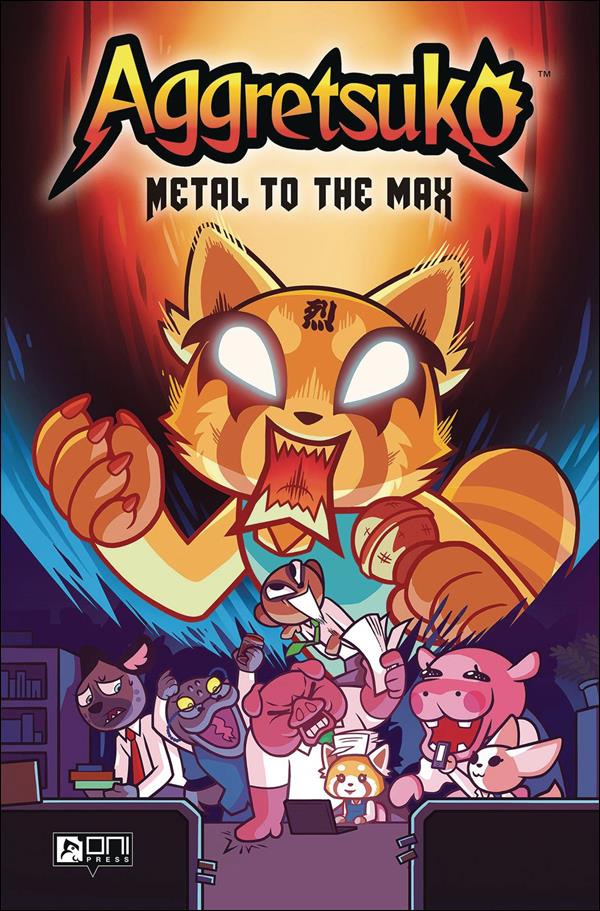 Aggretsuko issue 1 Metal to the Max