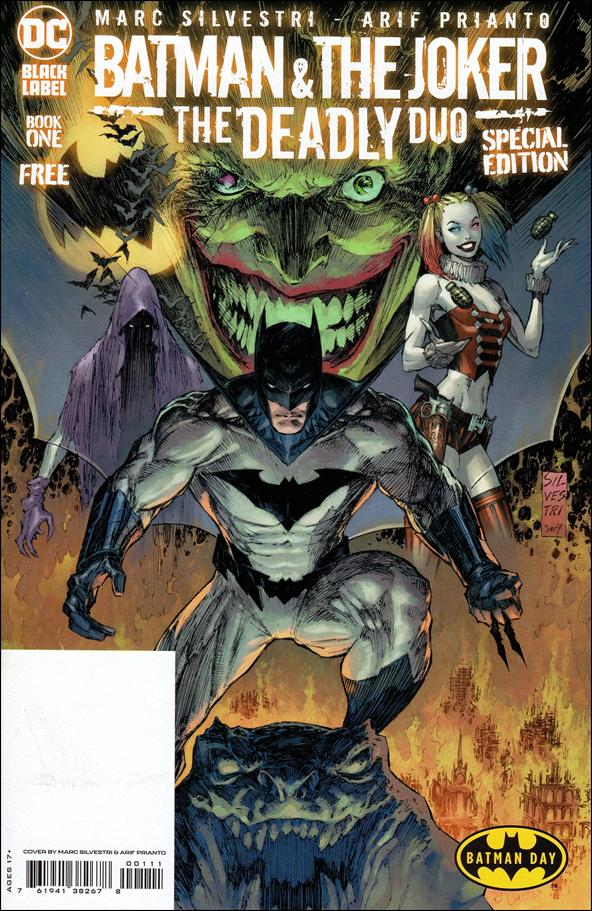 Batman & the Joker: The Deadly Duo issue 1-P Marc Silvestri Batman Day Cover