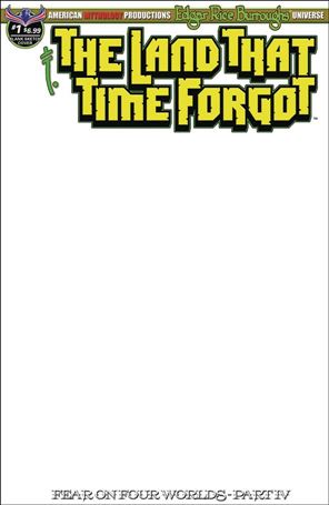 Edgar Rice Burroughs' The Land That Time Forgot: Fear on Four Worlds issue 1-C Blank Sketch Cover