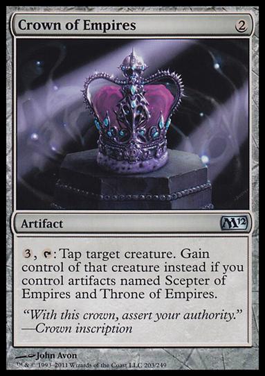 Magic the Gathering: 2012 Core Set (Base Set) card 203 Crown of Empires