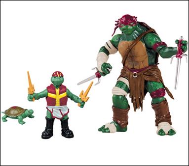 Ninja Turtles (Evolution 3-Packs) figure 2-B Evolution of Raphael 3-Pack (Loose)
