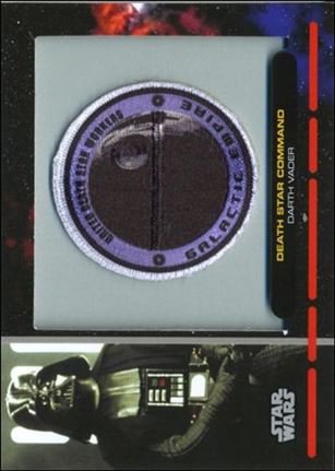 Star Wars Galactic Files (Patch Subset) card PR-24 Death Star Command Darth Vader