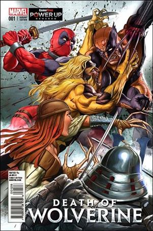 Death of Wolverine issue 1-N GameStop Cover 1/8000