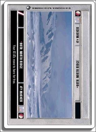 Star Wars: Hoth Revised (Base Set) card 67 Hoth: North Ridge