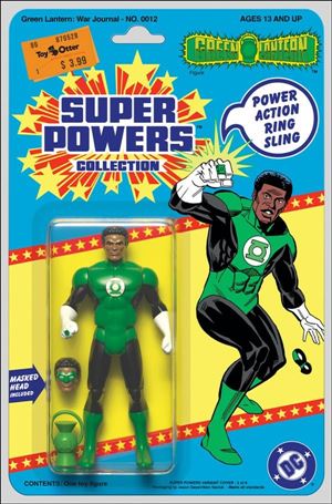 Green Lantern: War Journal issue 12-C Alex Saviuk Super Powers Action Figure Cover