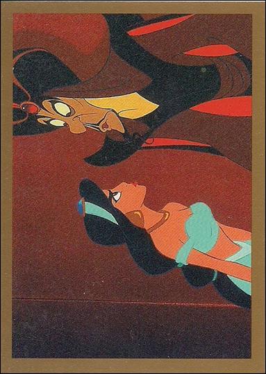 Aladdin (Base Set) card 25 Jasmine confronts Jafar