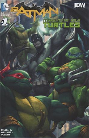 Batman/Teenage Mutant Ninja Turtles issue 1-O Artgerm Conquest Comics Cover