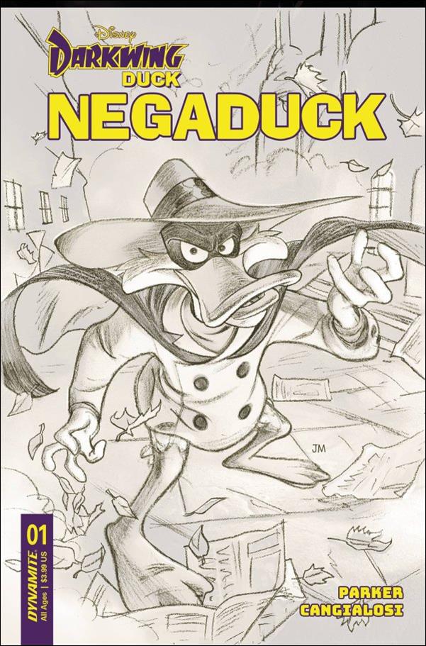 Negaduck issue 1-L Joshua Middleton 1:15 Pencil Cover