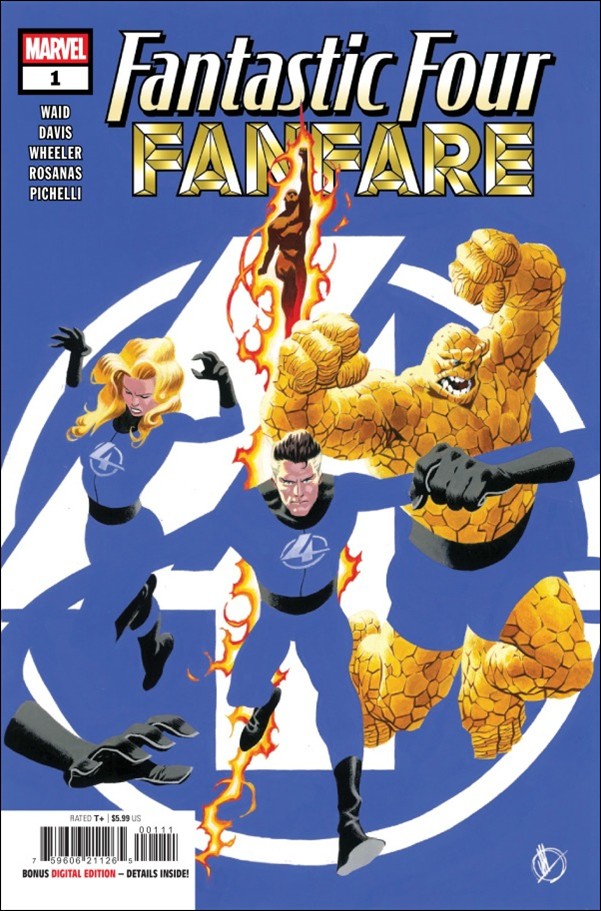 Fantastic Four Fanfare issue 1 Matteo Scalera Cover