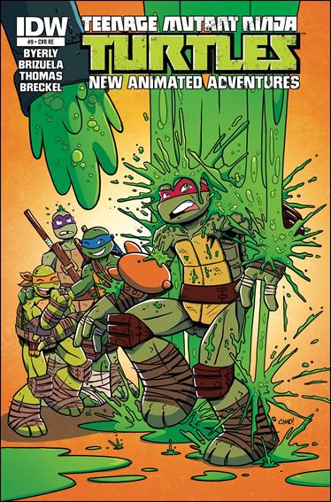 Teenage Mutant Ninja Turtles New Animated Adventures issue 9-C Chad Thomas Kid's Choice Awards Cover