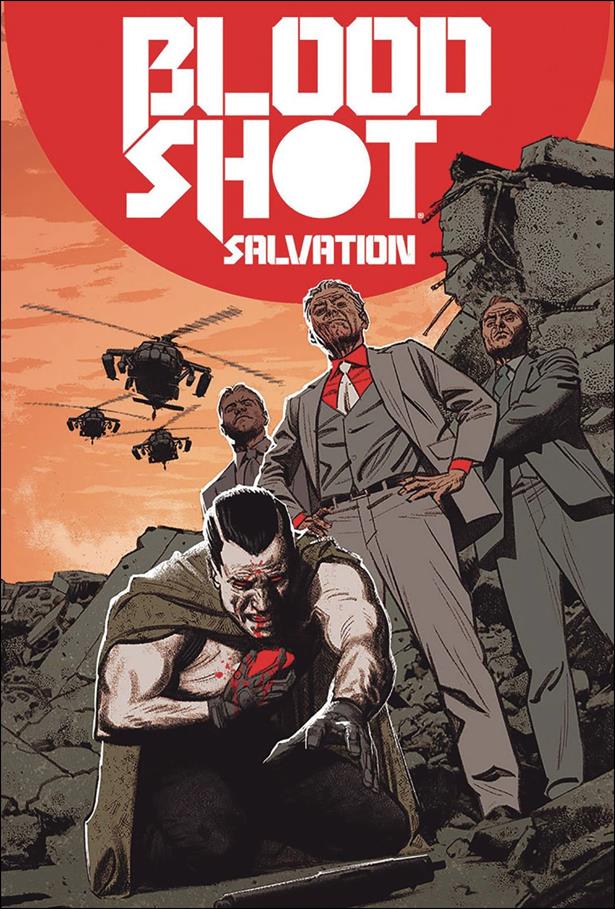 Bloodshot Salvation issue 5-D Greg Smallwood 1:20 Cover