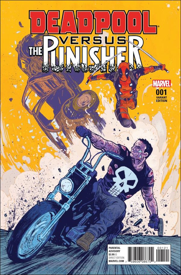 Deadpool vs the Punisher issue 1-B Michael Walsh Cover