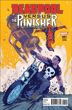 Deadpool vs the Punisher issue 1-B Michael Walsh Cover