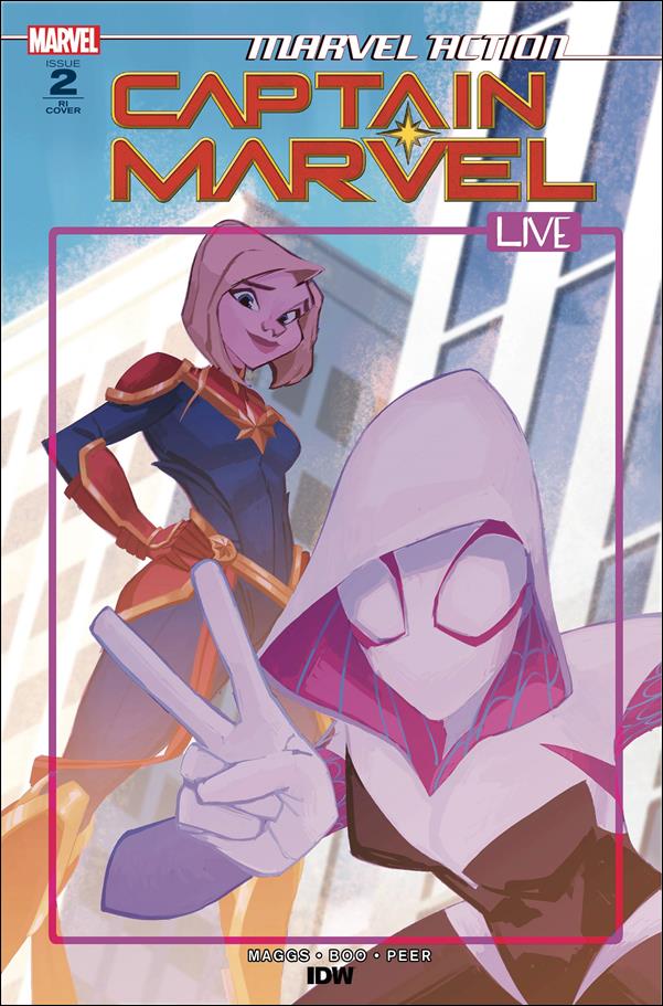 Marvel Action: Captain Marvel (2021) issue 2-B Kaela Lash 1:10 Cover
