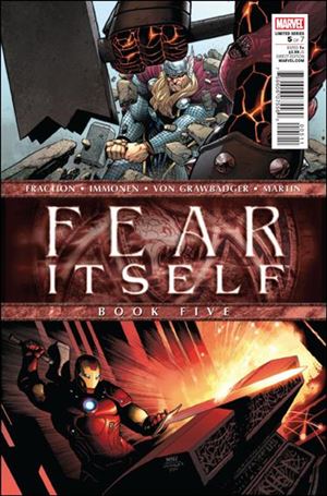 Fear Itself issue 5 Steve McNiven Cover
