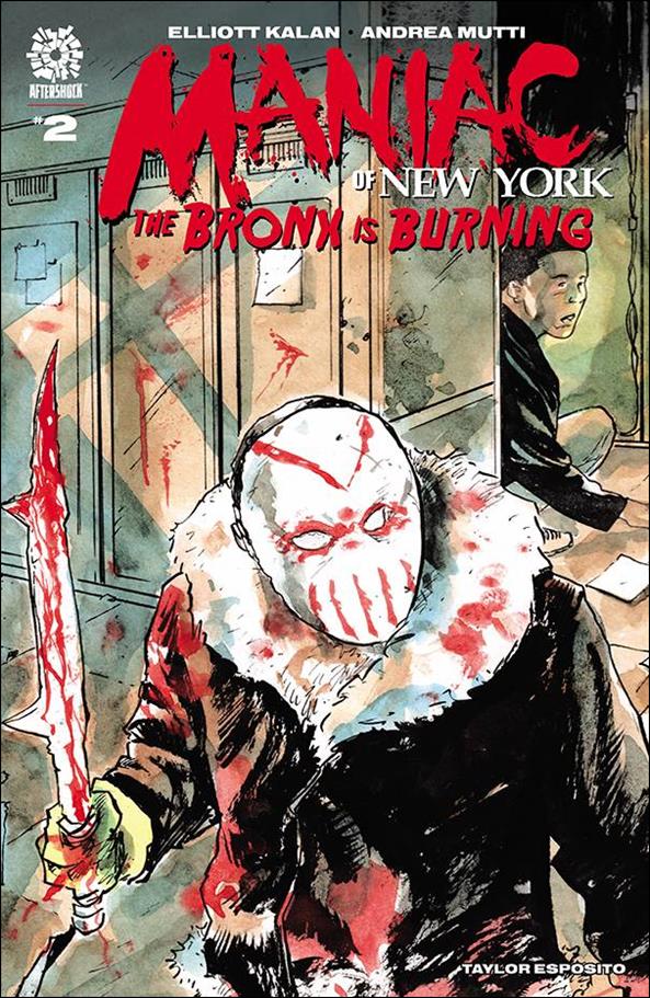 Maniac of New York: The Bronx is Burning issue 2 Andrea  Mutti Cover