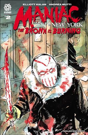 Maniac of New York: The Bronx is Burning issue 2 Andrea  Mutti Cover