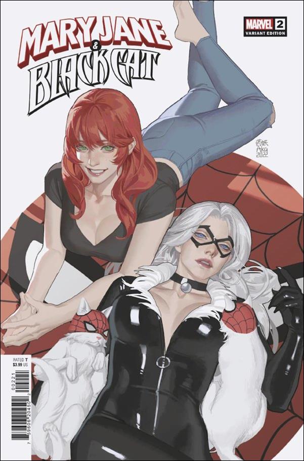 Mary Jane & Black Cat issue 2-B Aka Cover