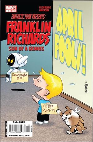 Franklin Richards: April Fools Cover Image 1