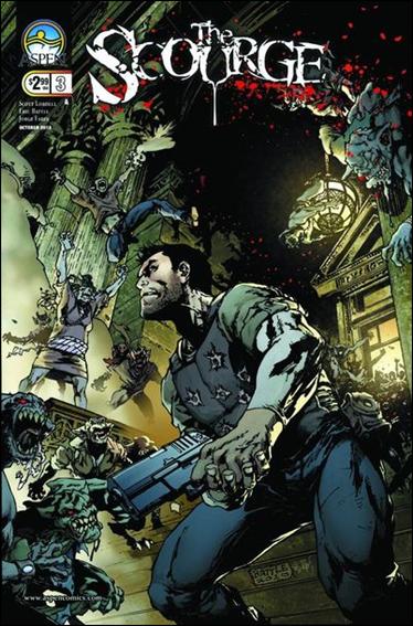Scourge issue 3 Eric Battle Cover