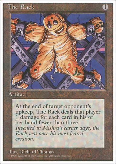 Magic the Gathering: 4th Edition (Base Set) card 352 The Rack