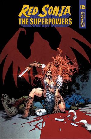 Red Sonja: The Superpowers issue 5-D Jonathan Lau Cover