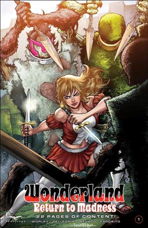 Wonderland: Return to Madness issue 1-B Harvey Tolibao Cover