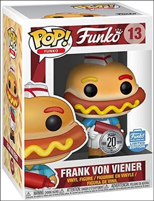 POP! Funko - Fantastik Plastik figure 13 Frank Von Viener Funko Shop Exclusive