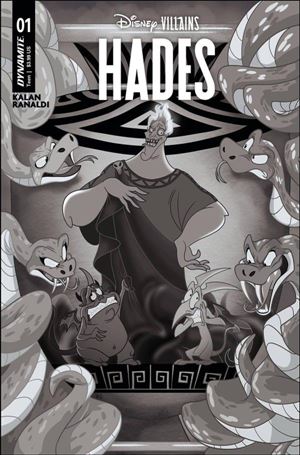 Disney Villains: Hades issue 1-J Trish Forstner 1:20 B&W Cover